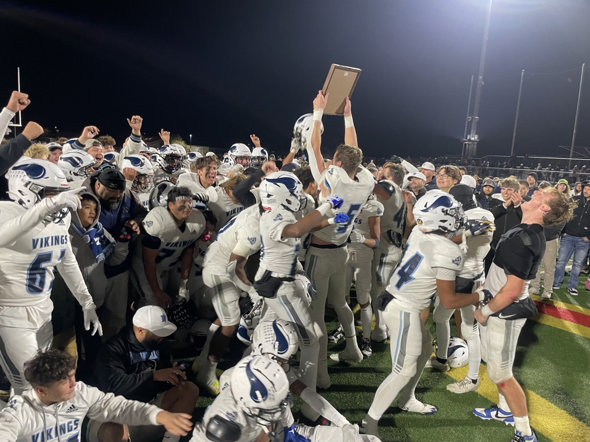 The Vikings celebrate some more. 